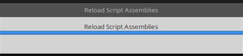 Make the necessary edits, then save your changes. . Unity reload script assemblies every time